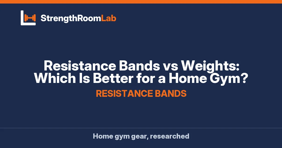 Resistance Bands vs Weights